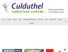 Tablet Screenshot of culduthelchristiancentre.org